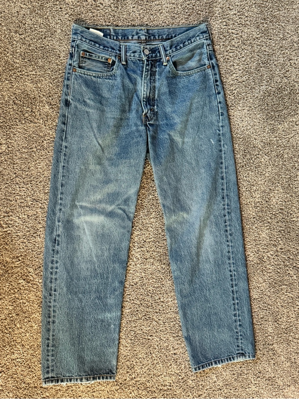 Iconic Levi’s 550 Blue Denim Jeans - W33 L30